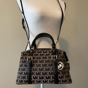 michael kors ginger duffle satchel